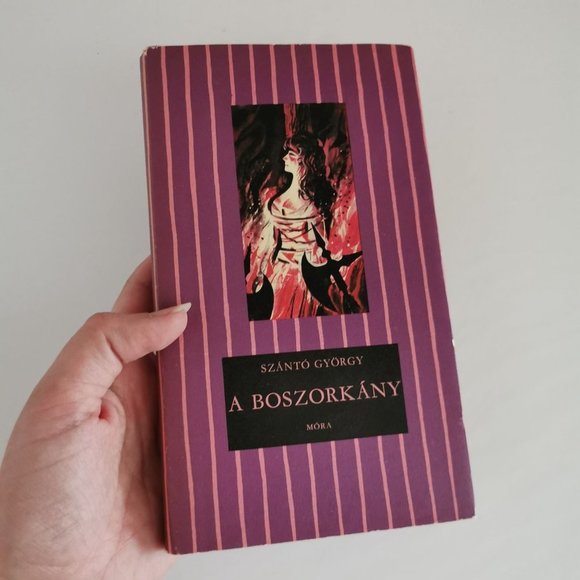 1977 Hungarian Novel György Szántó Bold Cover Art Dust Jacket Vintage Hungary - Picture 2 of 10
